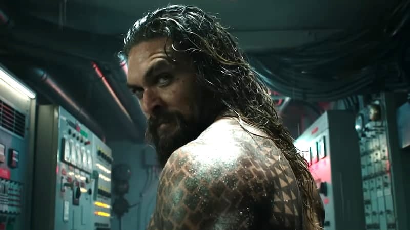 Jason Momoa as Arthur Curry in Aquaman
