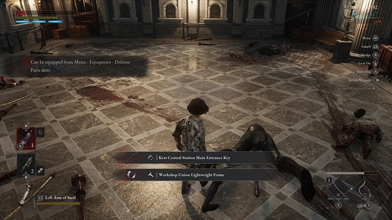 Lies of P Krat Central Station Main Entrance Key