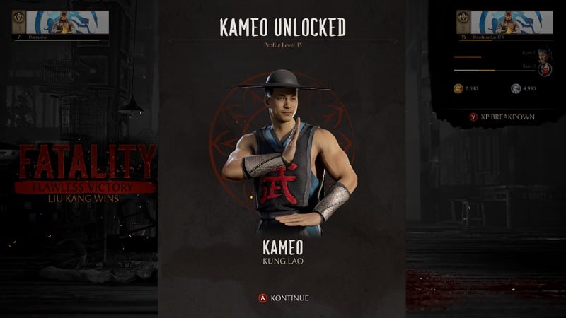 Kung Lao and Shujinko in Mortal Kombat 1