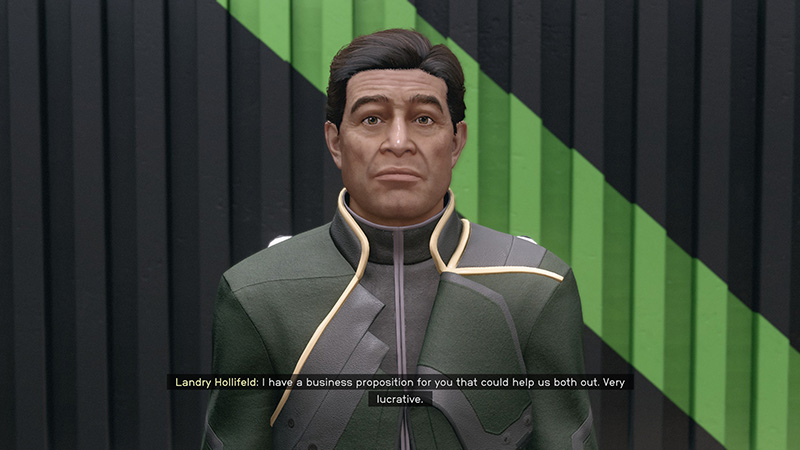 Landry Hollifeld in Starfield Due in Full