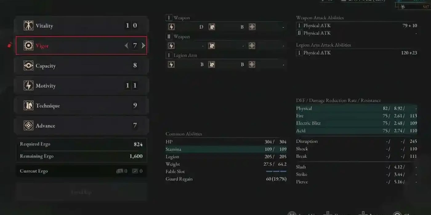 Lies of P's stats could use a deeper explanation.