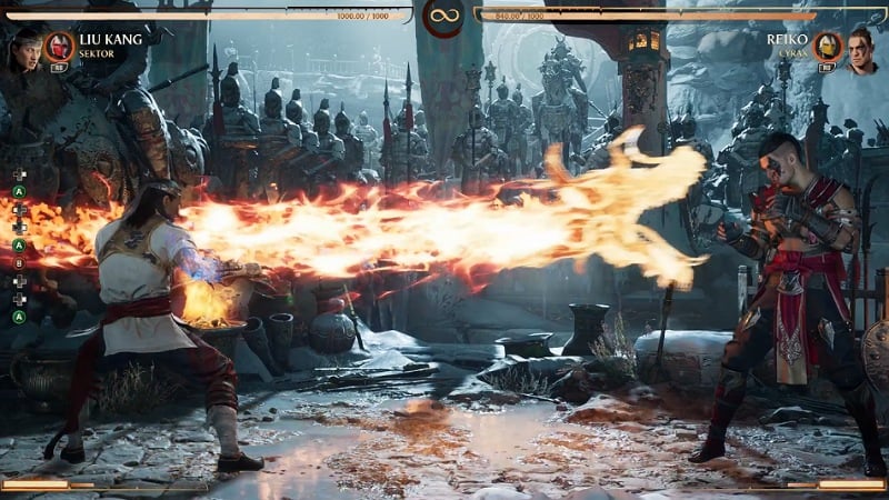 Liu Kang Special Move MK1