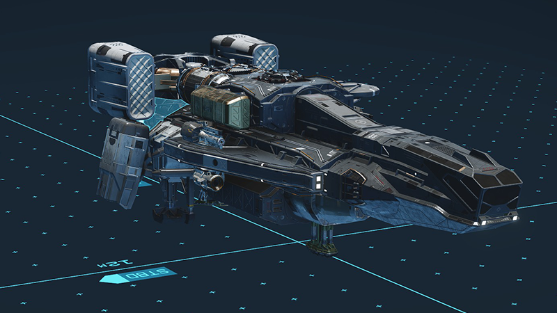 Magellan C2 Ship Part View in Starfield