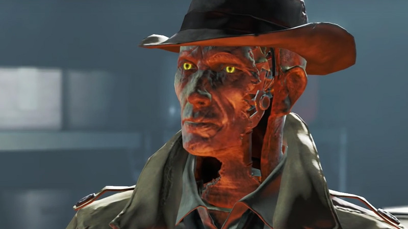 Nick Valentine is an awesome character and companion in Bethesda's Fallout 4.