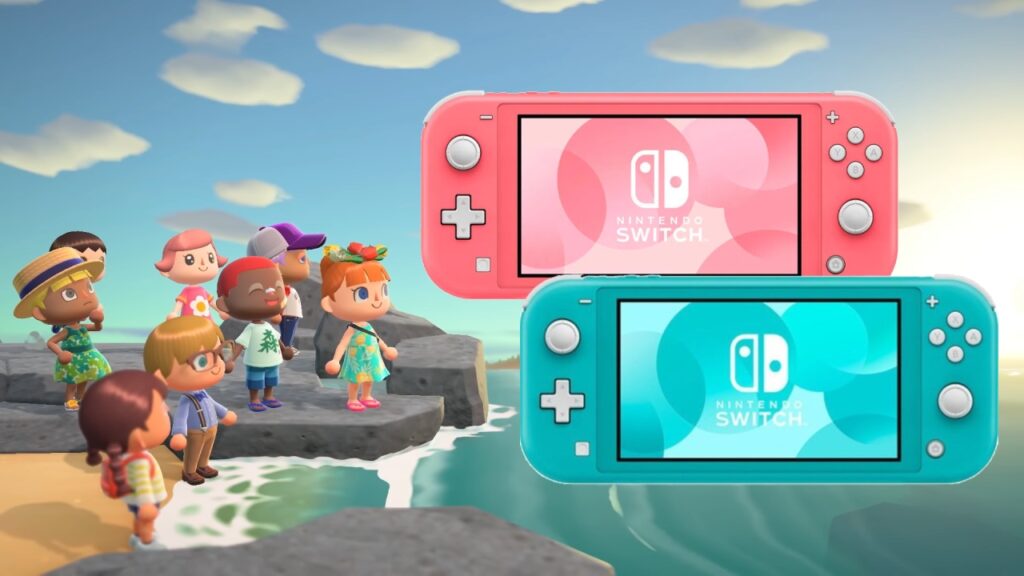 New Nintendo Switch Lite Animal Crossing New Horizons Bundle Nintendo Switch Lite Animal Crossing Bundle