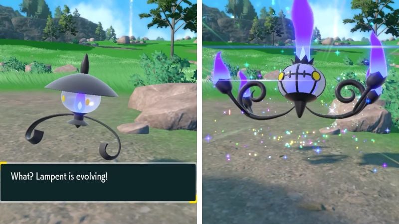 how to evolve lampent