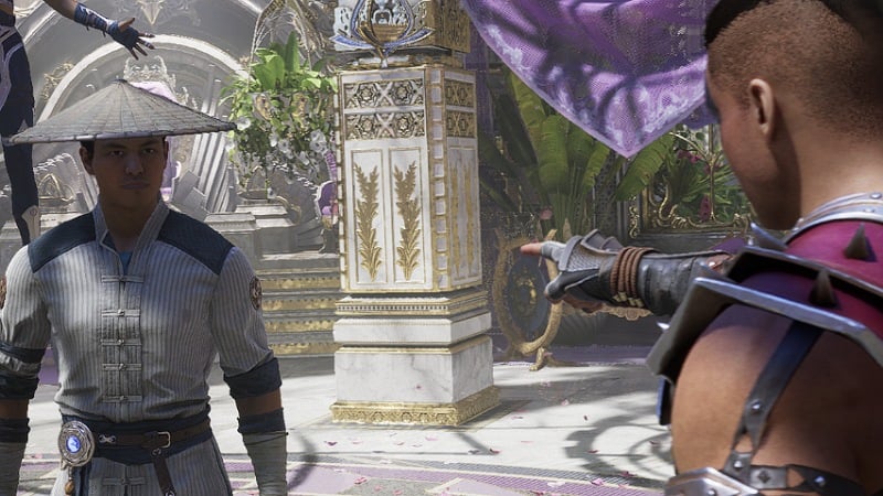 Reiko and Raiden in MK1