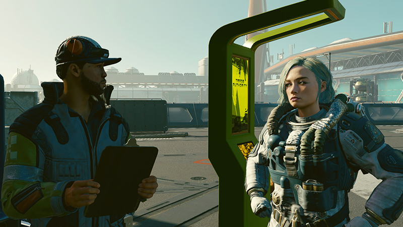 Speaking to Ship Services Technician To Upgrade Your Ship and Reach Distant Planets in Starfield