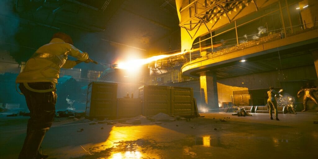 Cyberpunk Phantom Liberty Spider and the Fly Enemies