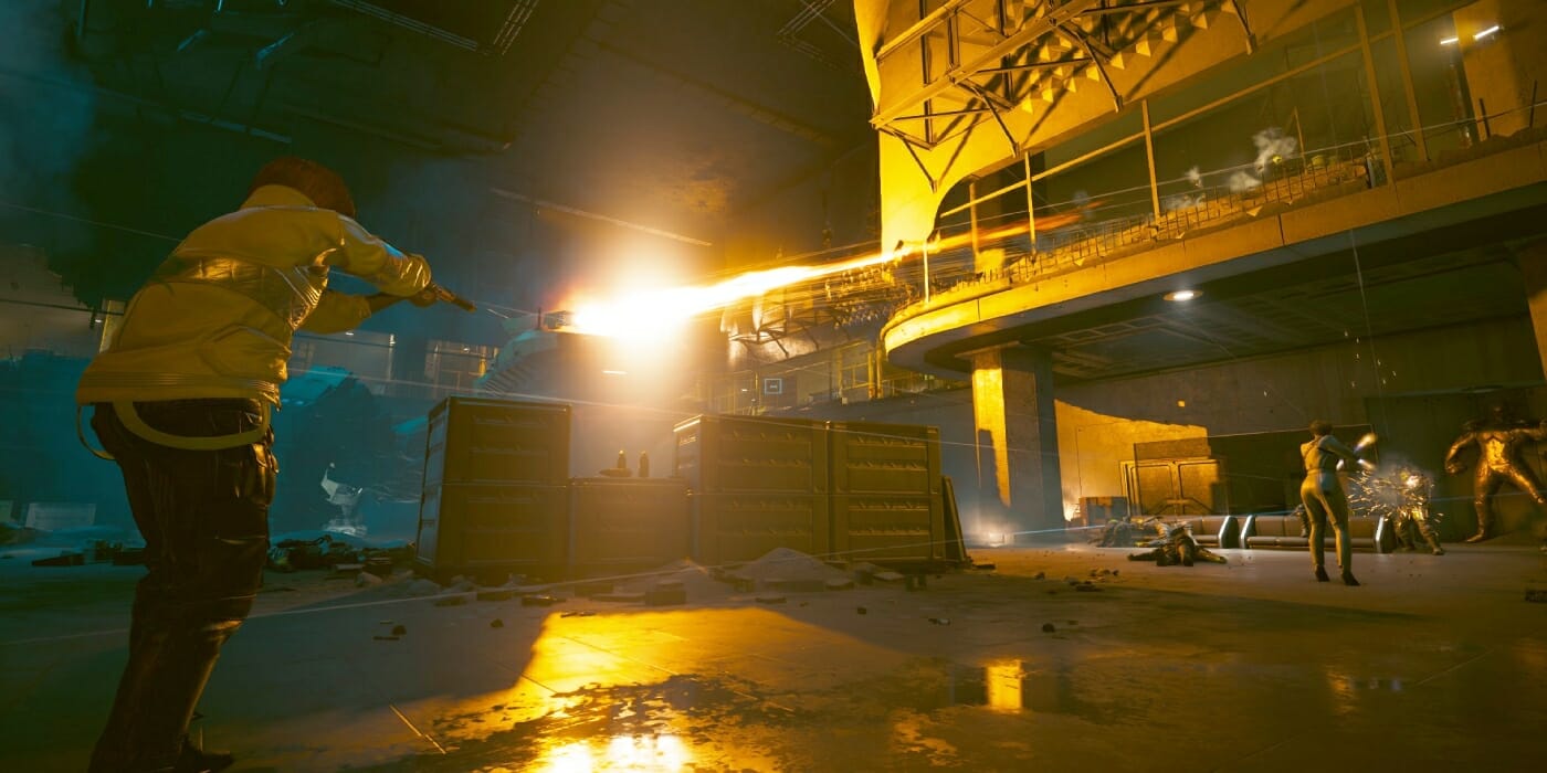 Cyberpunk Phantom Liberty Spider and the Fly Enemies