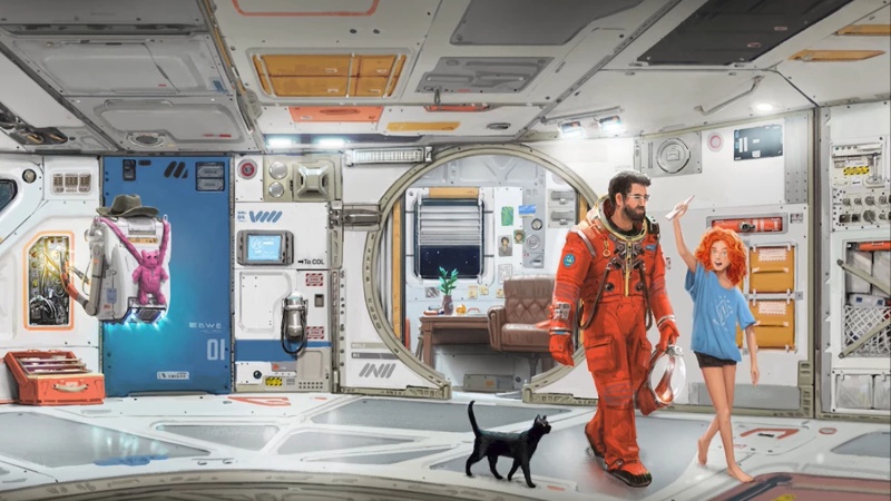 Starfield Pet Cat Artwork