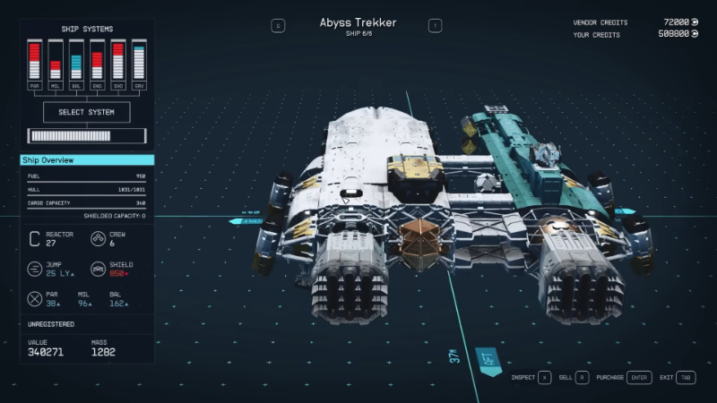 Abyss Trekker Ship