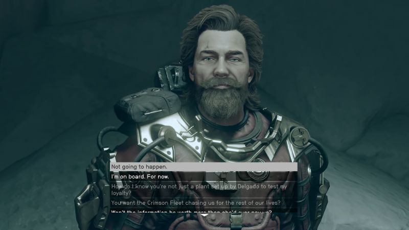 agree to take out Delgado in Starfield