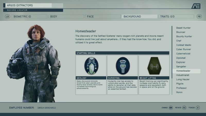 Starfield Homesteader