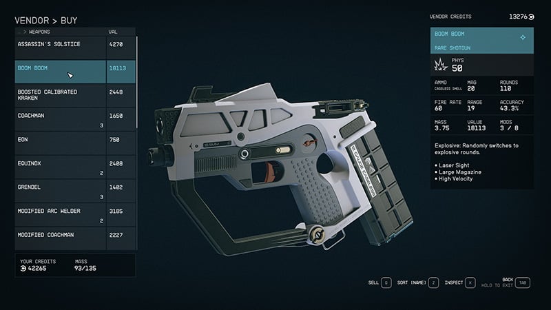 Starfield Expensive Item Image