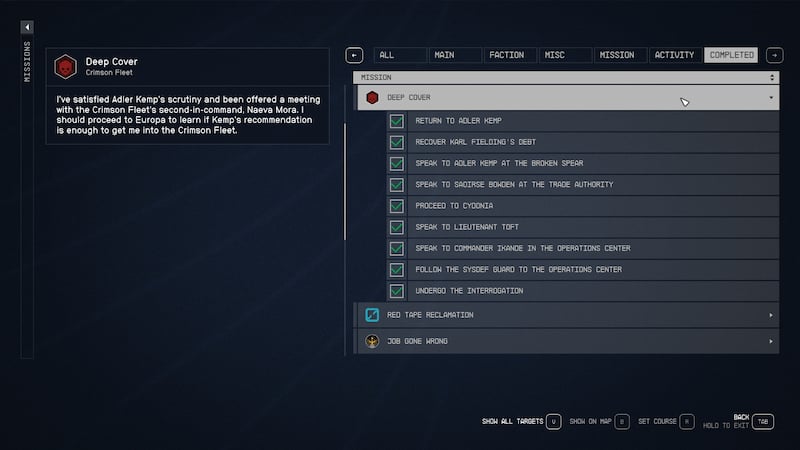Starfield: Should You Side With The UC SysDef or the Crimson Fleet