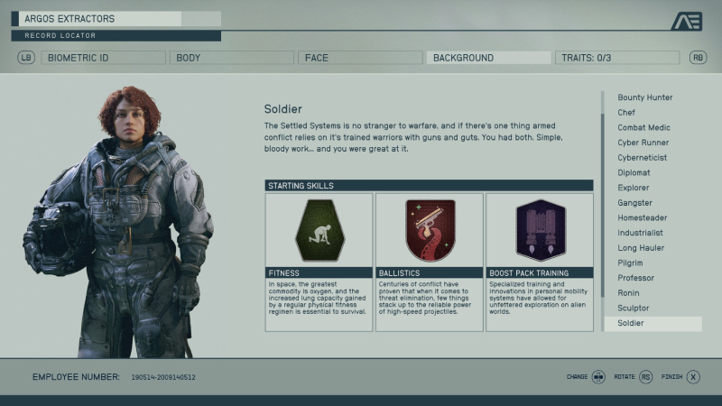 Starfield Soldier Background