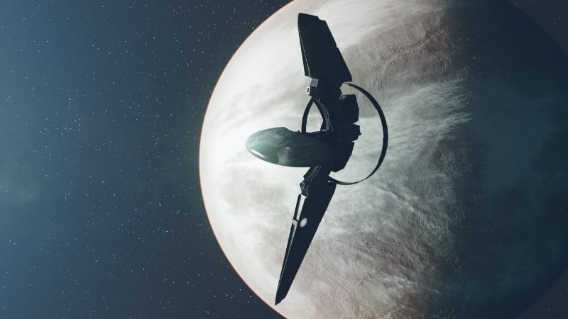 The Starborn's ship in Bethesda's new sci-fi RPG