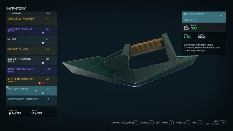 The Last Priest in Bethesda's sci-fi masterpiece