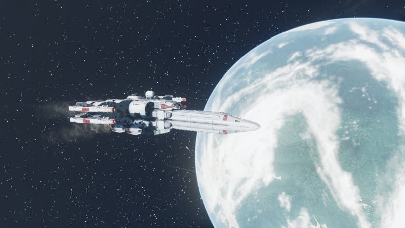 Starfield X-Wing Ship