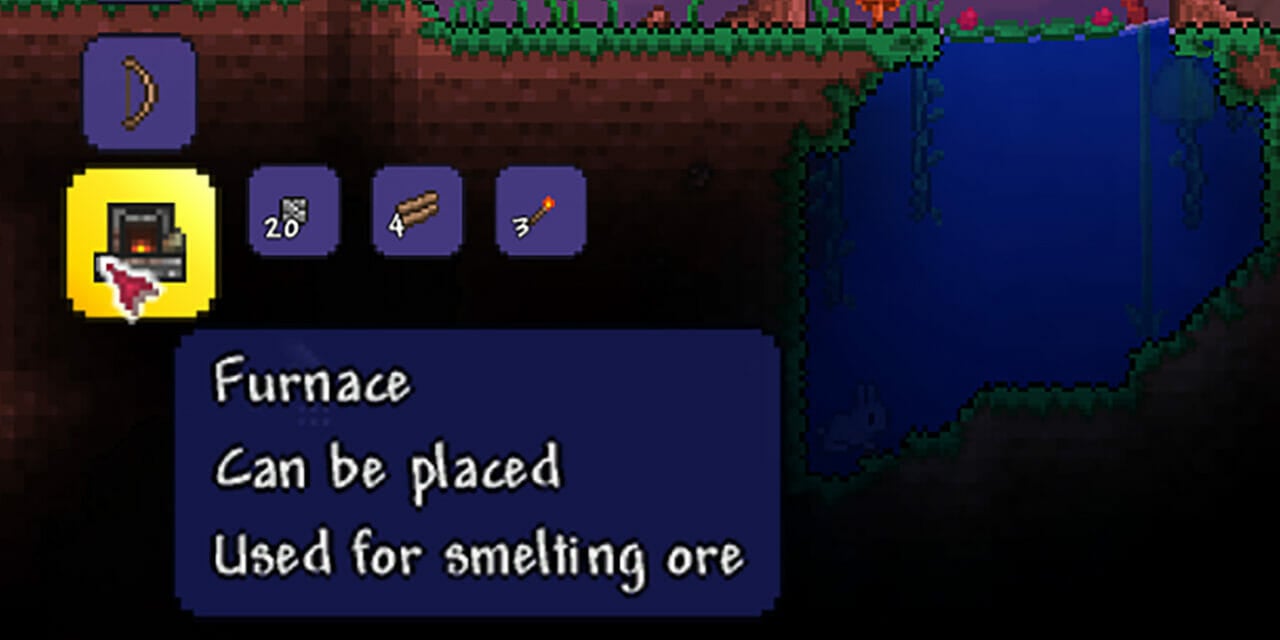 Terraria furnace crafting cost