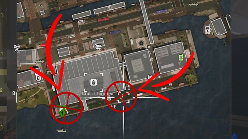 Vondel Terminal Bomb Sites - Cartel No More DMZ Mission