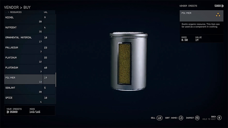 Where To Find Polymer in Starfield