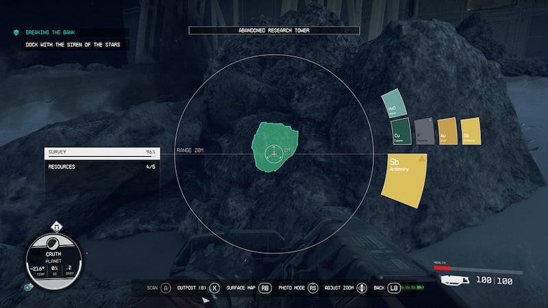 Where to Farm Antimony in Starfield