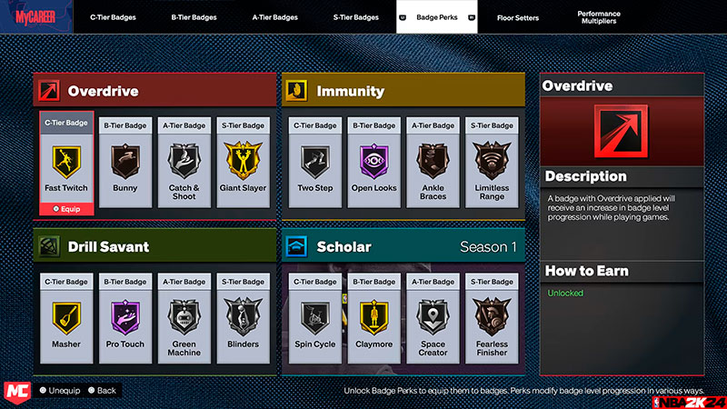 Inside Scoring: NBA 2K24 Badge Requirements