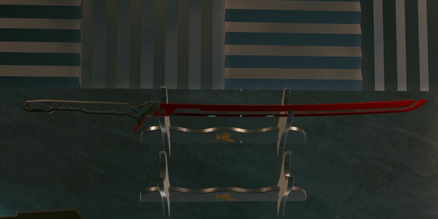 Cyberpunk 2077: katana