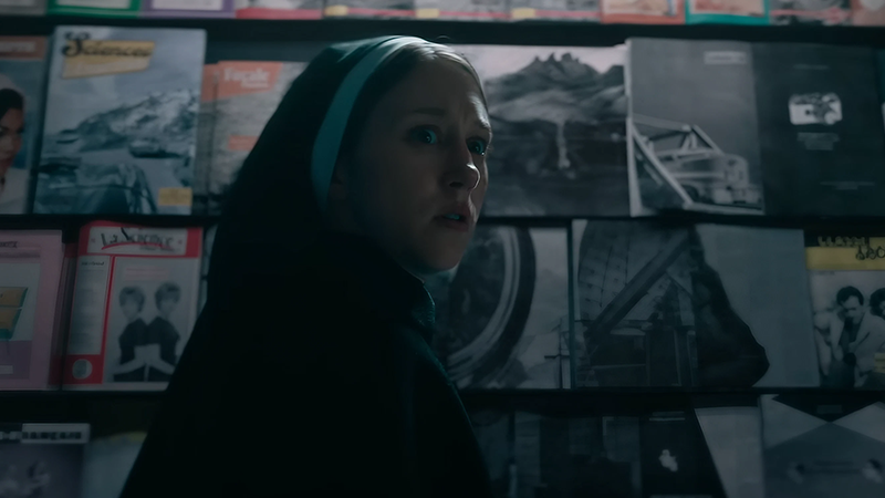 character starring back in horror in the nun 2