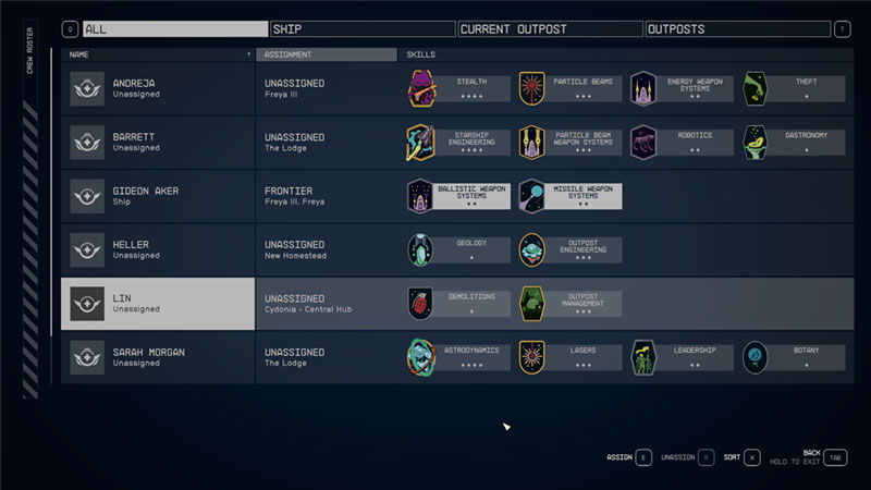 Starfield: All Unlockable Companions, Their Skills, and Where to Recruit Them