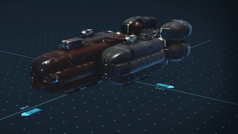 Best Starfield Ships: Crimson Fleet Wraith