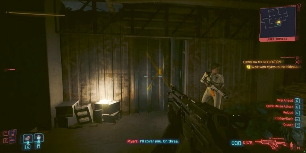 The Hideout Door - Lucretia My Reflection Quest in Phantom Liberty