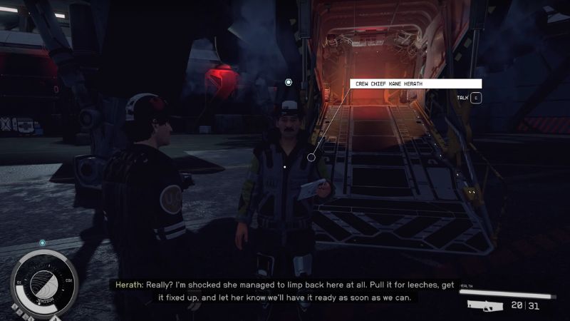 How To Complete Grunt Work in Starfield: Crew Chief Kane Herath