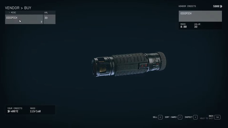 How To Get Digipicks in Starfield