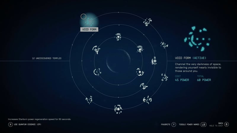 How To Get the Void Form Power in Starfield