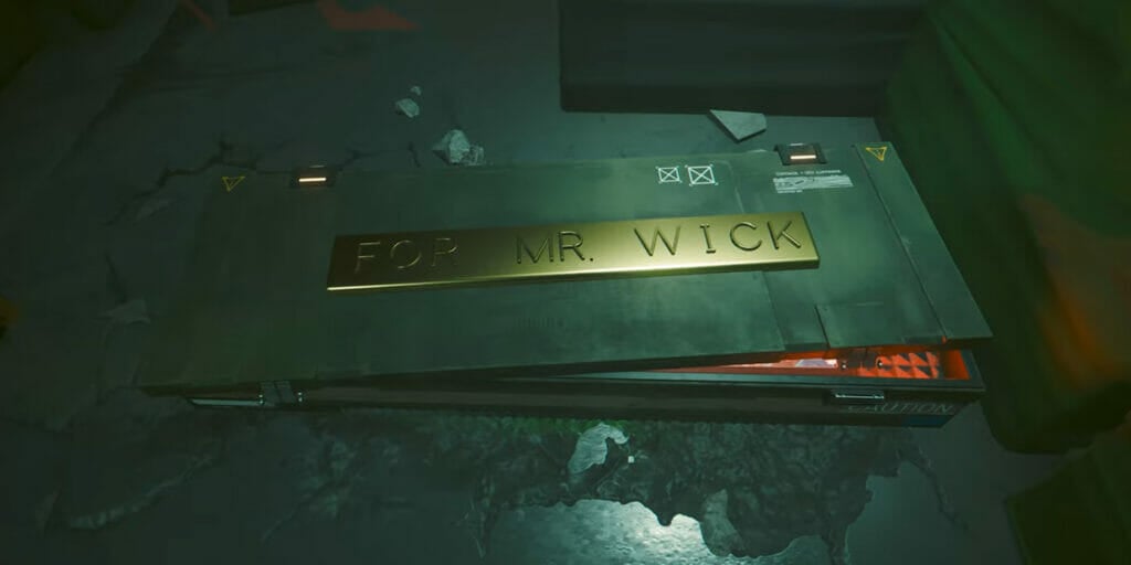 Where To Find John Wick Easter Egg in Cyberpunk 2077 John Wick Cyberpunk 2077