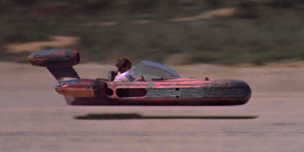 Star Wars: Could the Distant Past Be as Compelling as the Future? land-speeder