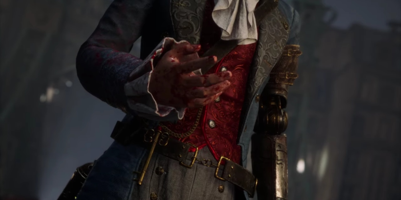 lies of p cutscene where pinocchio meets gepetto