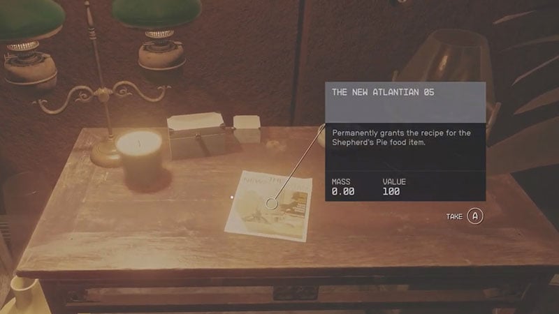 All The New Atlantian Starfield Magazine Locations