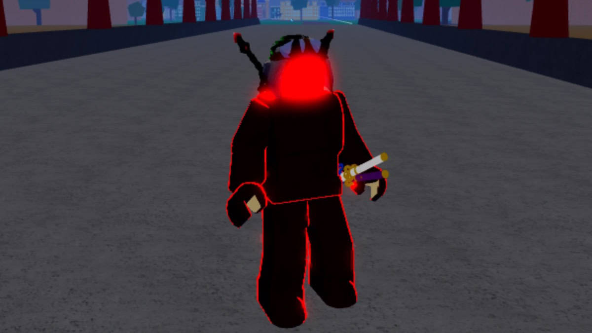 pure red aura in blox fruits
