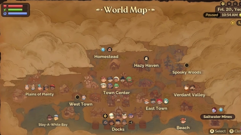 satwater mines in Fae Farm