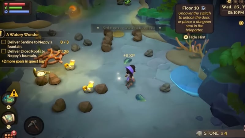 Teleportation in Fae Farms