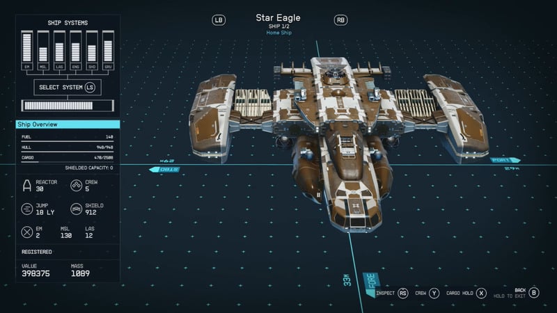 Star Eagle Starfield