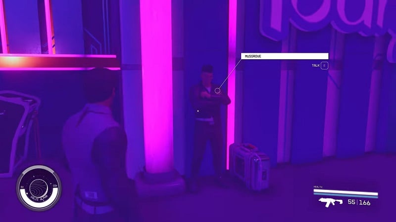 The Dealer at the Lounge