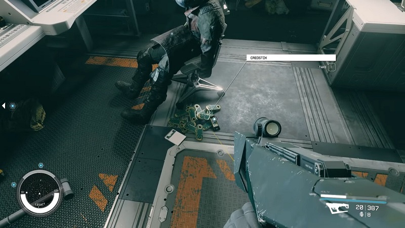 Jasper Kryx's Body in Eye of the Storm Quest