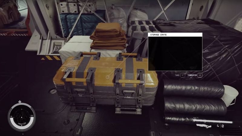 Starfield: storage crate