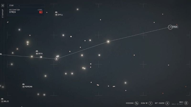 Strix System in Starfield