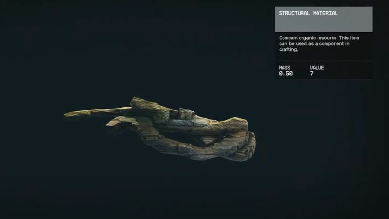 Structural Materials in Starfield